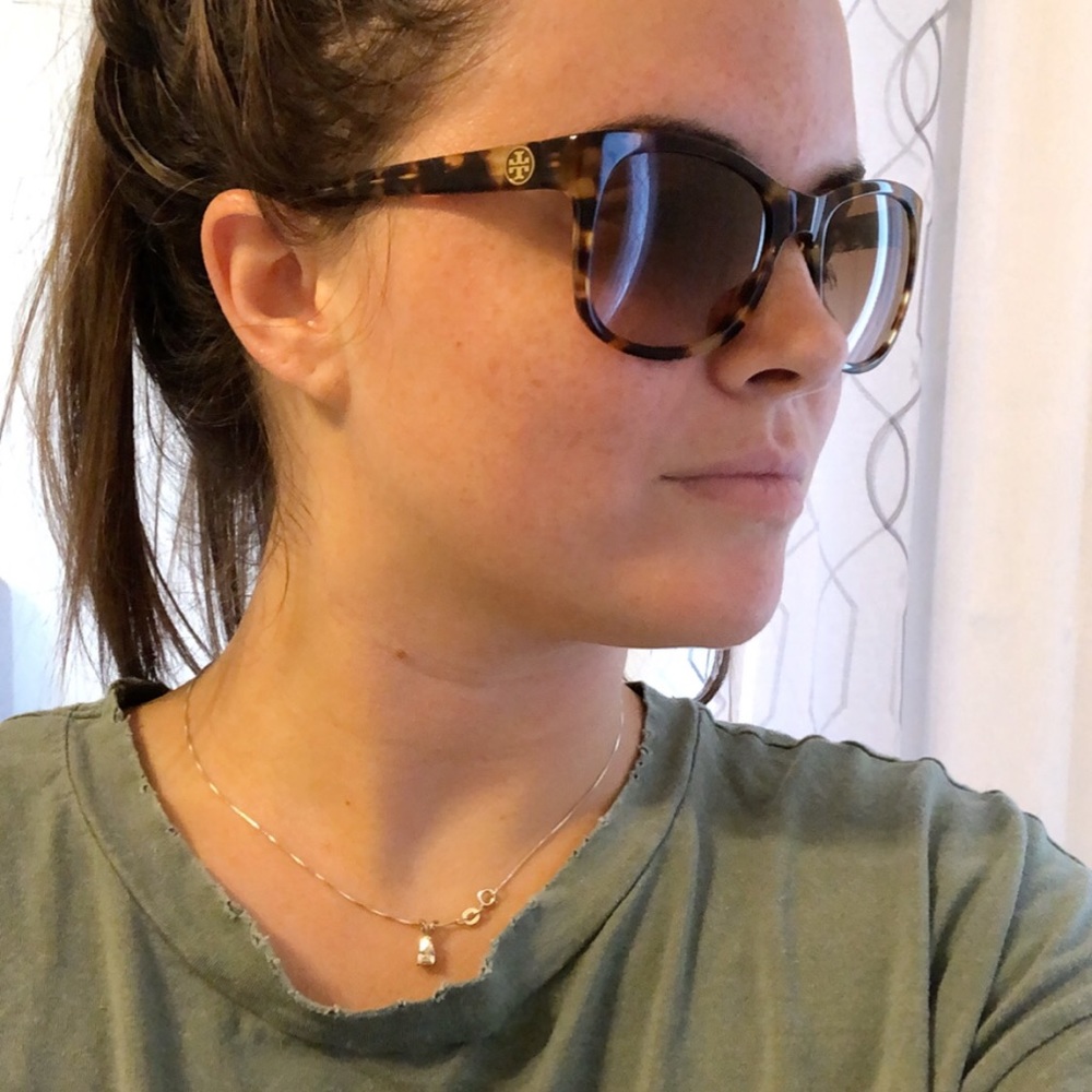Tory Burch Tortoiseshell Sunglasses - Picture 7 of 7